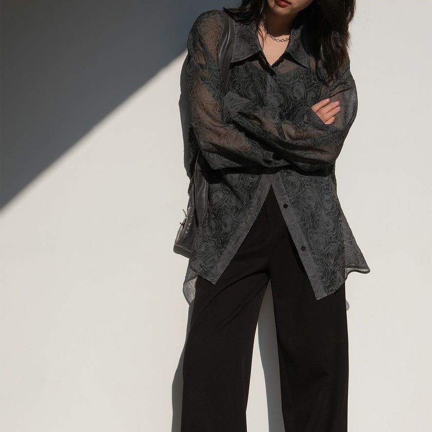 Women's Fashion Casual Inside Long-sleeved Tops