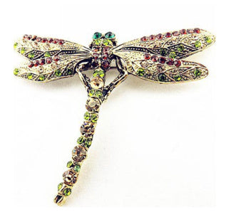 Vintage dragonfly brooch