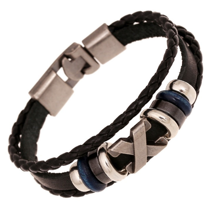 Vintage leather bracelet