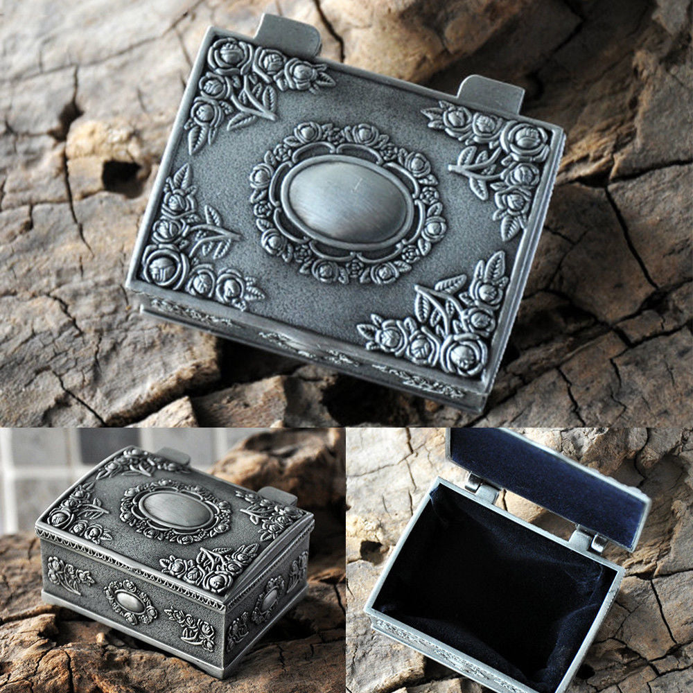 Tin Alloy Jewelry Box