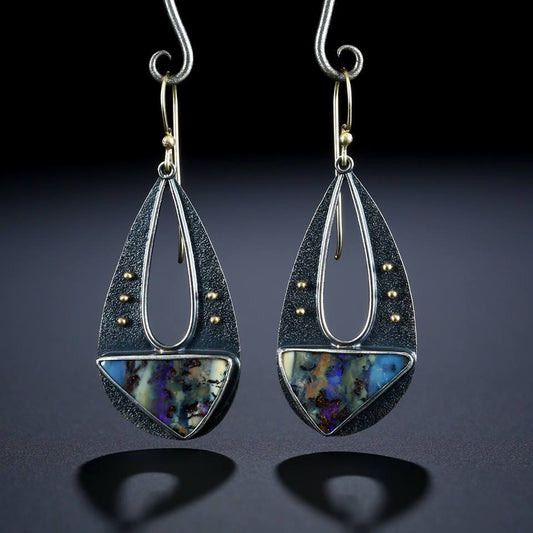 Vintage Multicolor Earrings 