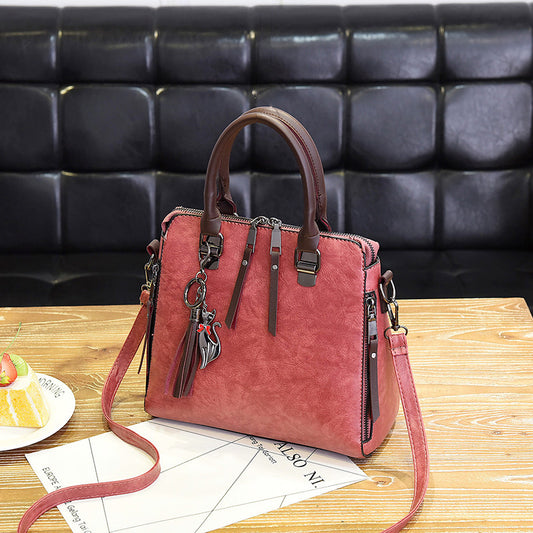 VINTAGE LEATHER HANDBAG