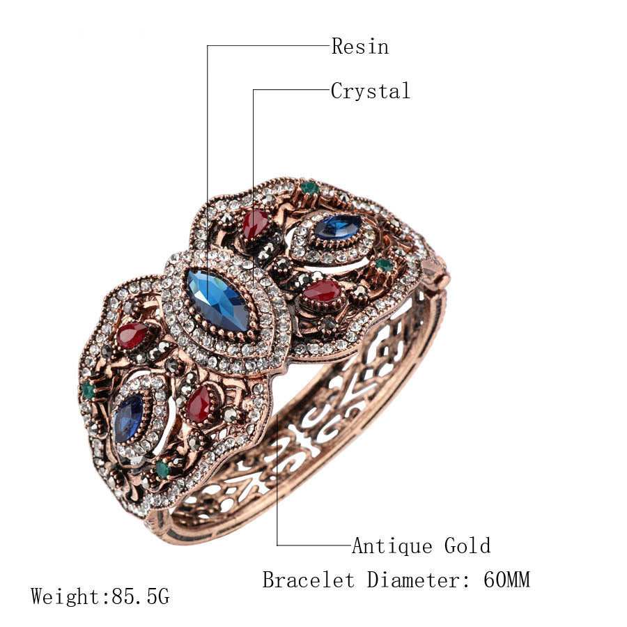 Vintage carved bracelet