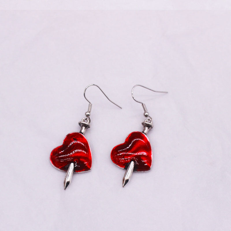 Break My Heart Dangling Earrings 