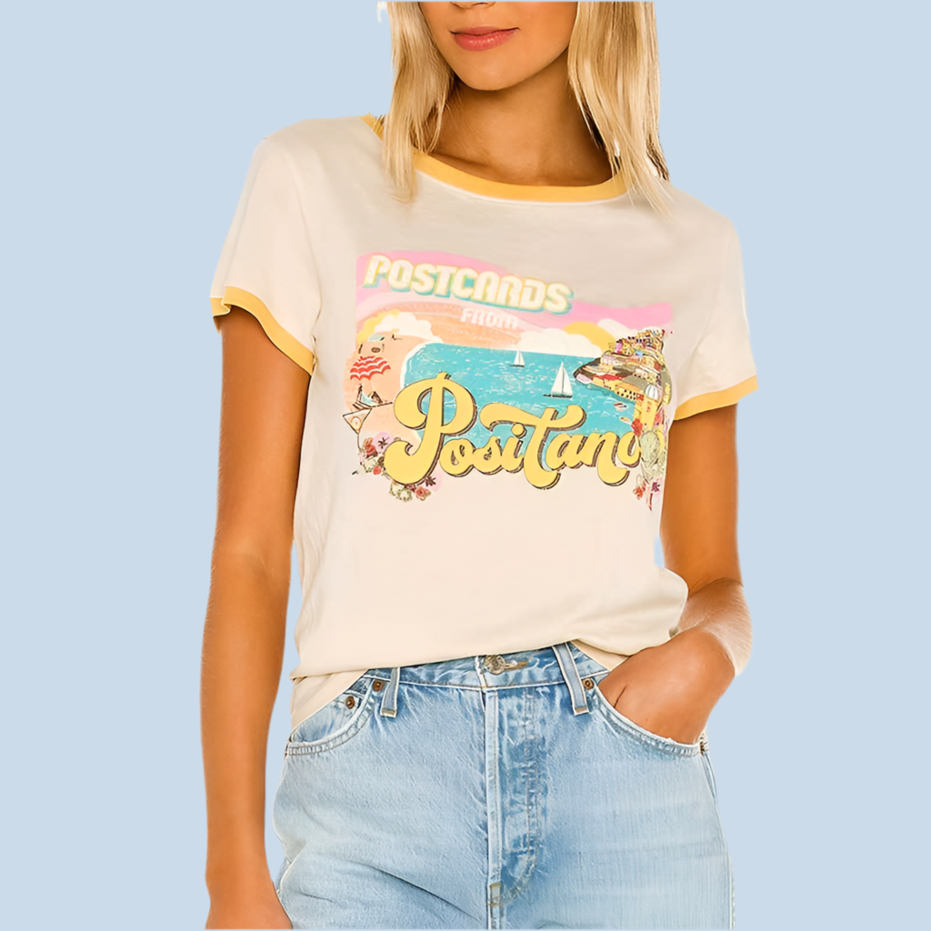 Vintage print T-shirt