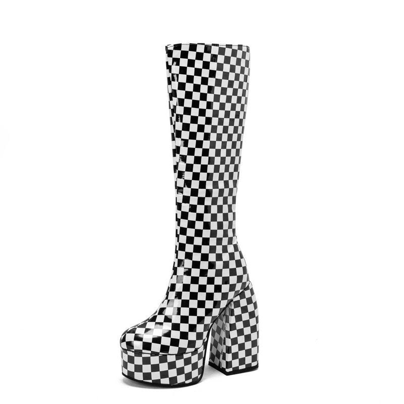 Fashion Autumn And Winter New Women's High Boots