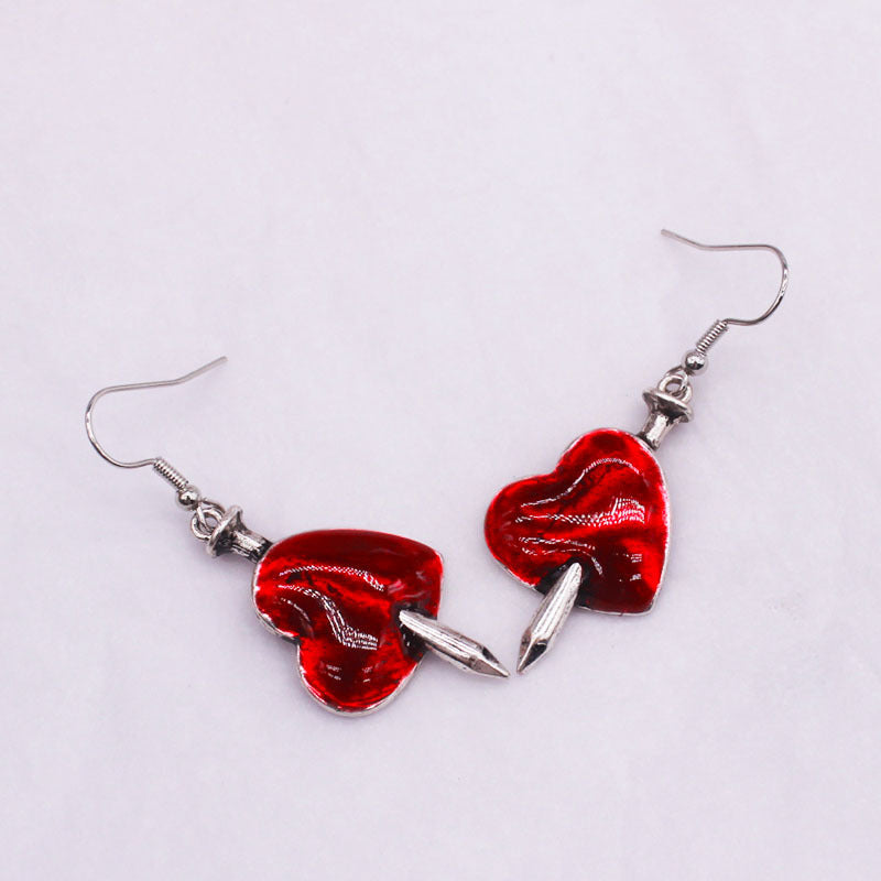 Break My Heart Dangling Earrings 