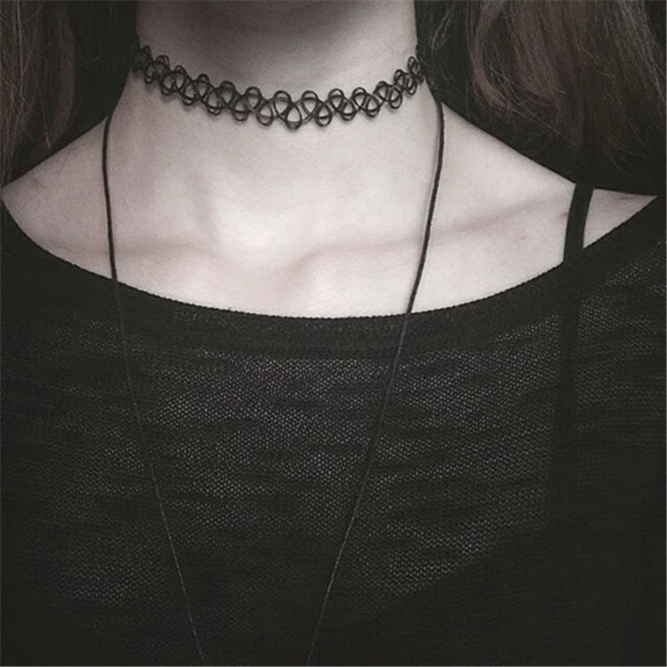 Fade to Black Necklace 