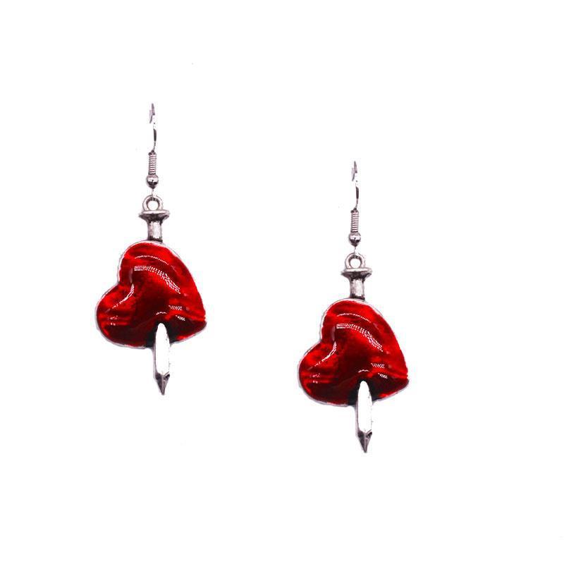 Break My Heart Dangling Earrings 