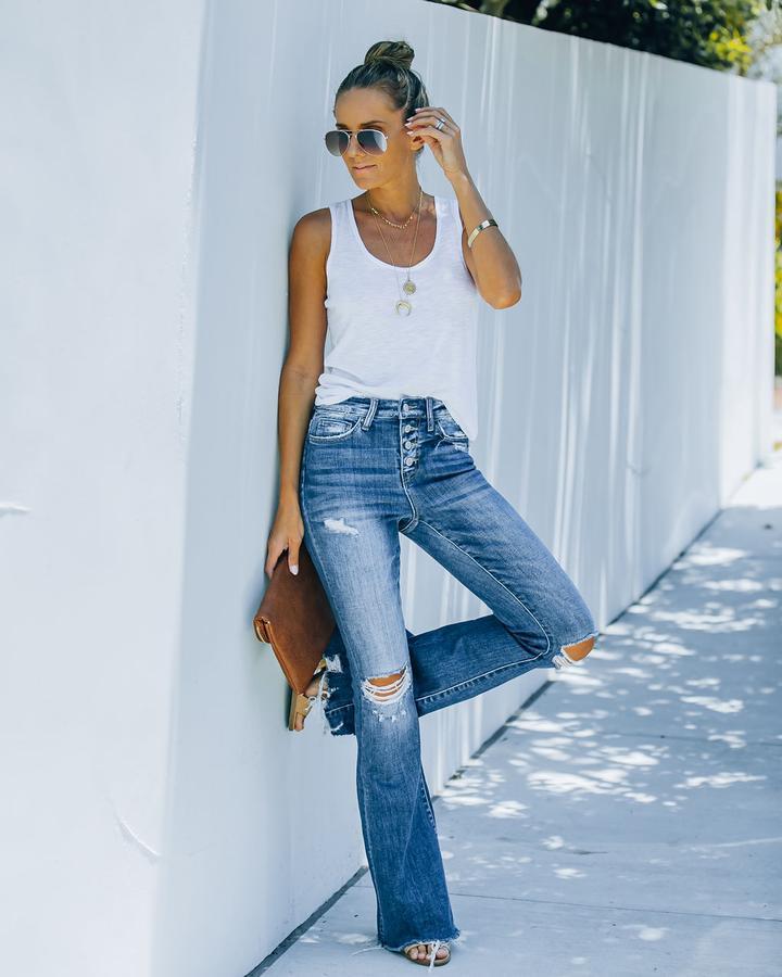 Fashion Personality New Women's Jeans