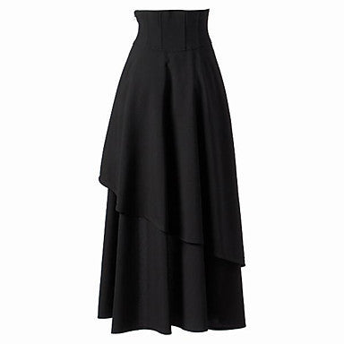 Autumn And Winter Irregular Gothic Skirt